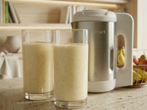 Smoothie banane lait de coco